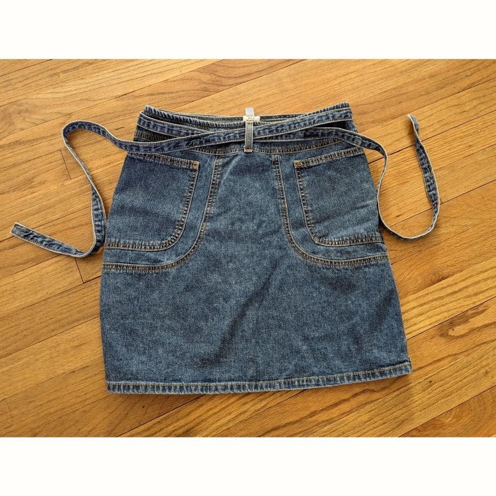 Urban Outfitters Wrap A-line Denim Skirt - Size M